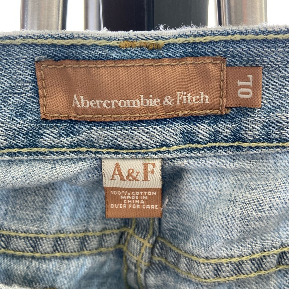 Abercrombie ripped jeans